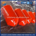 Orange Color Marine EVA Filled Fender para barcos